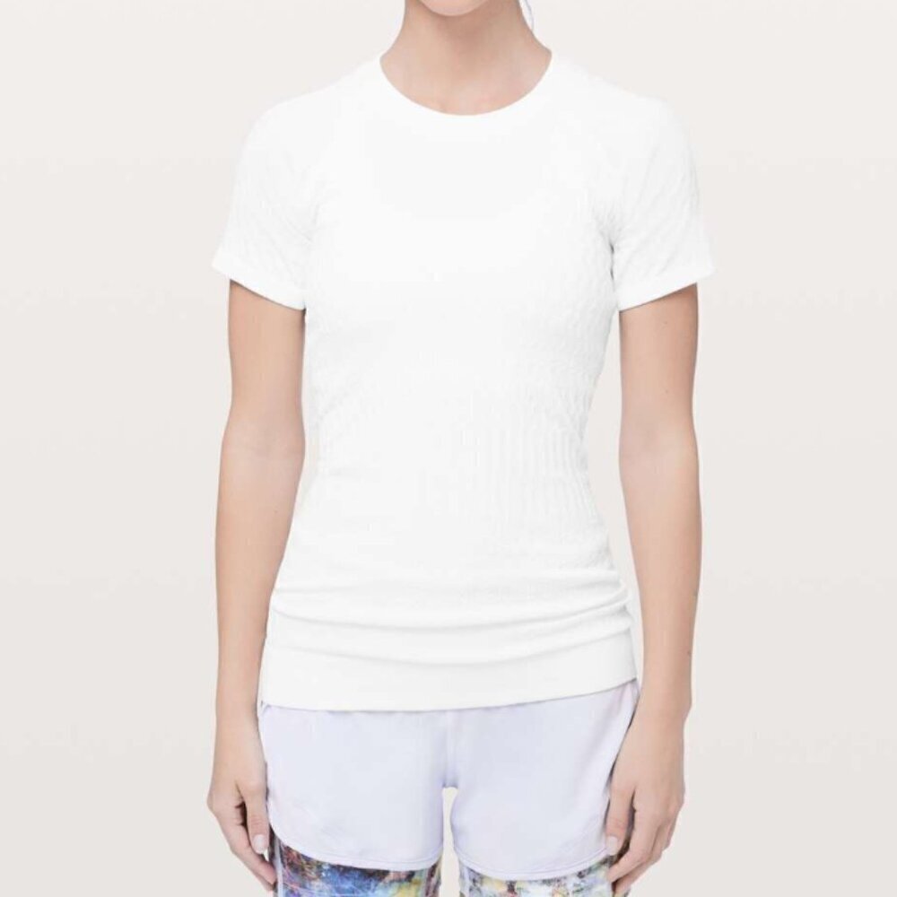Lululemon Rest Less Short Sleeve White / White - Picture 5 of 5